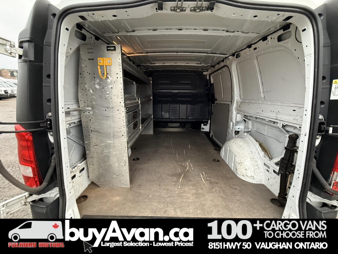 2019 Mercedes-Benz Metris Passenger Van Cargo 126WB Divider + Shelves Photo