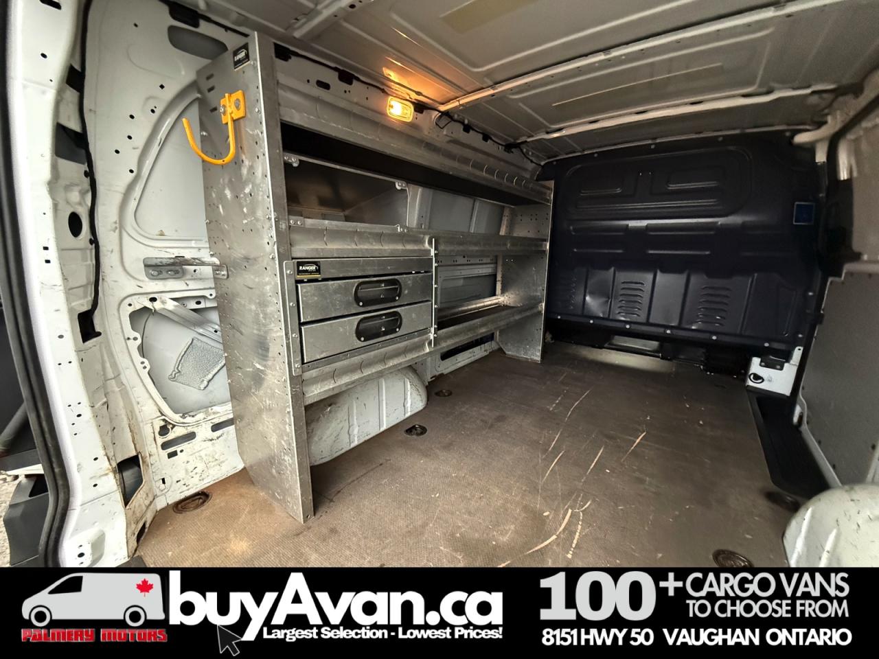 2019 Mercedes-Benz Metris Passenger Van Cargo 126WB Divider + Shelves Photo