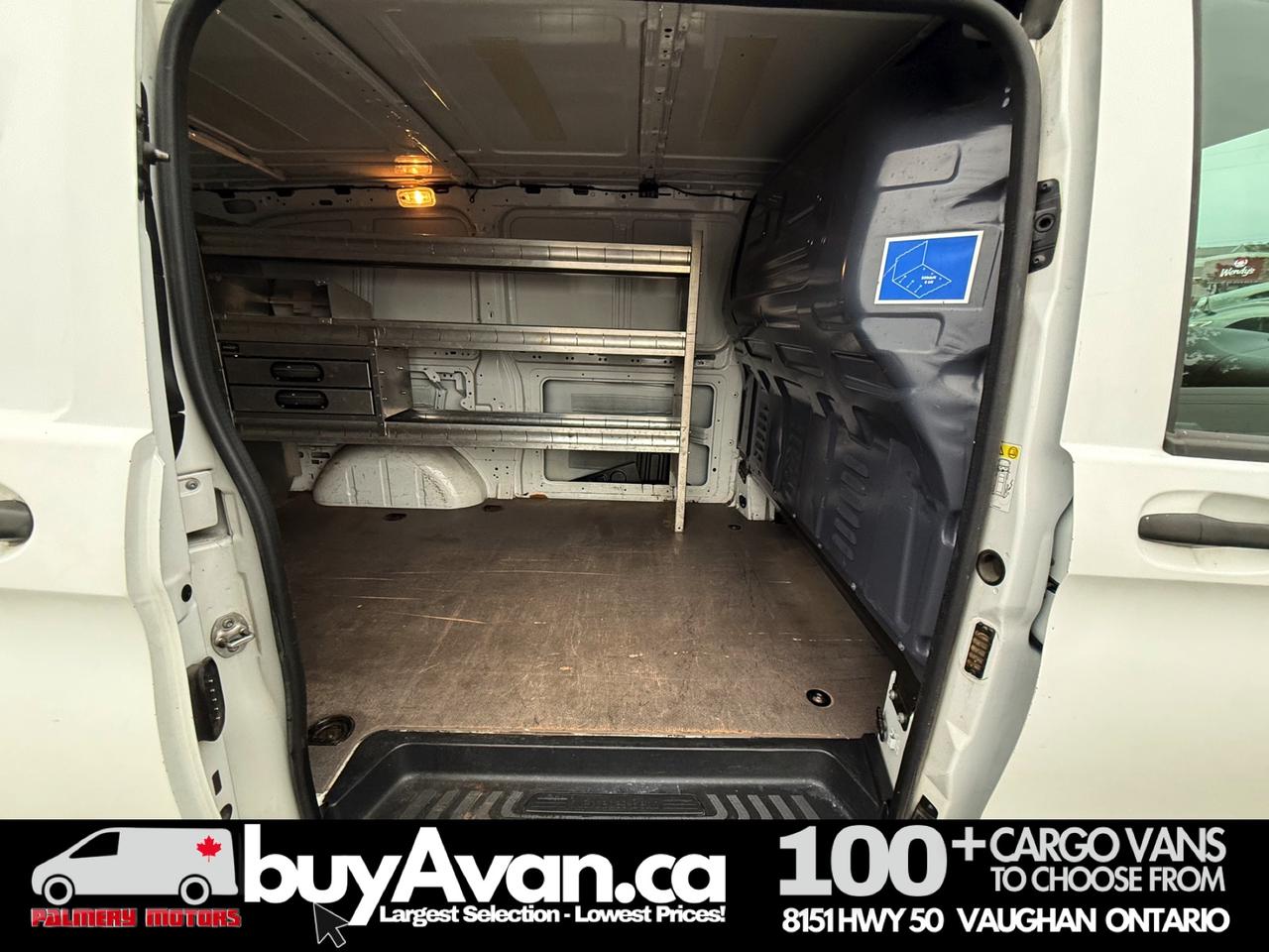 2019 Mercedes-Benz Metris Passenger Van 126 WB   Divider + Shelves   Safety Included Photo