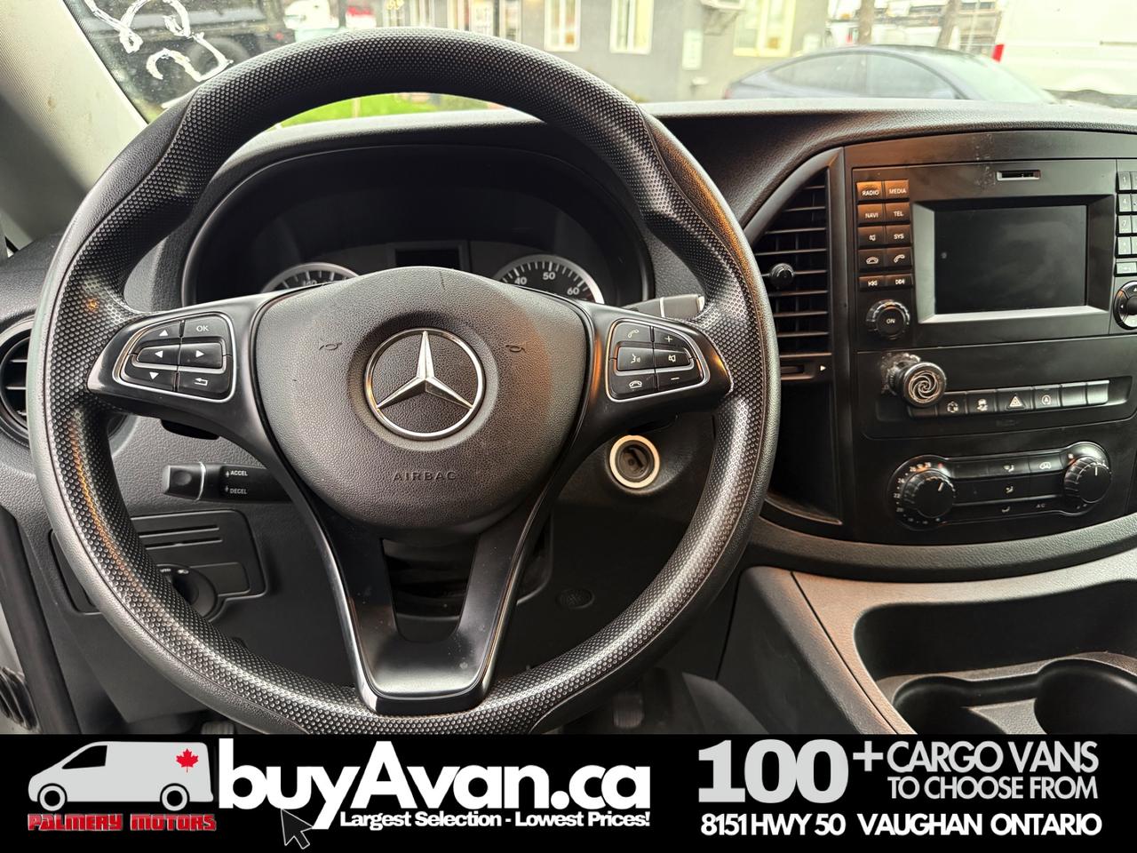 2019 Mercedes-Benz Metris Passenger Van 126 WB   Divider + Shelves   Safety Included Photo