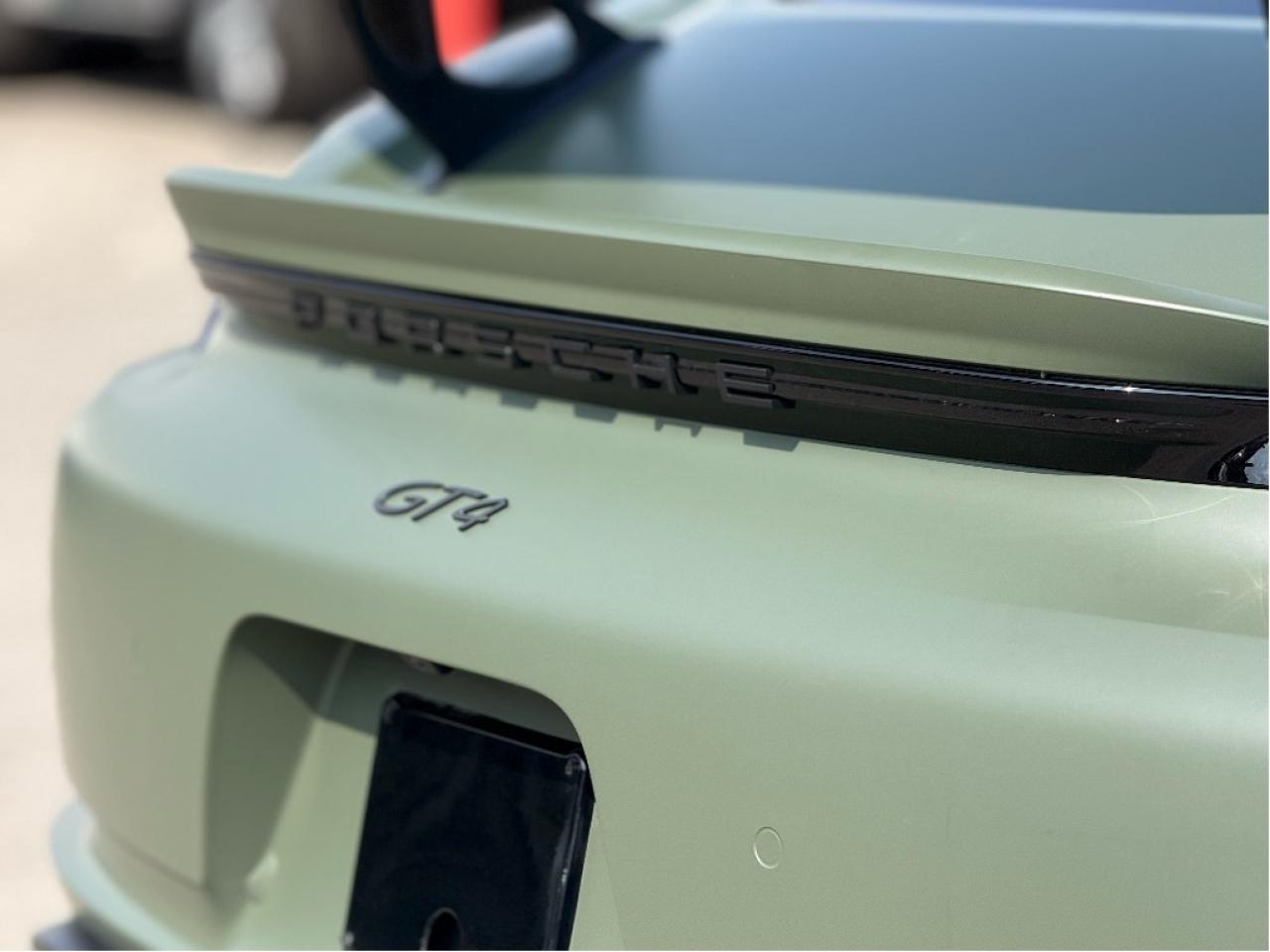 2021 Porsche 718 Cayman GT4 Certified LowKM SportChrono&Exhaust CleanCarfx Photo