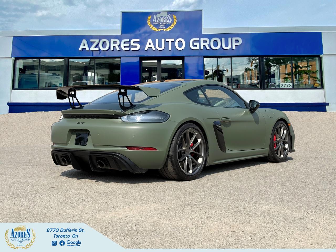 2021 Porsche 718 Cayman GT4 Certified LowKM SportChrono&Exhaust CleanCarfx Photo3