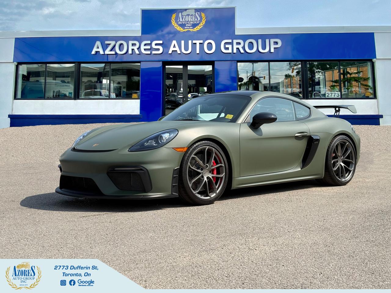 2021 Porsche 718 Cayman GT4 Certified LowKM SportChrono&Exhaust CleanCarfx Photo