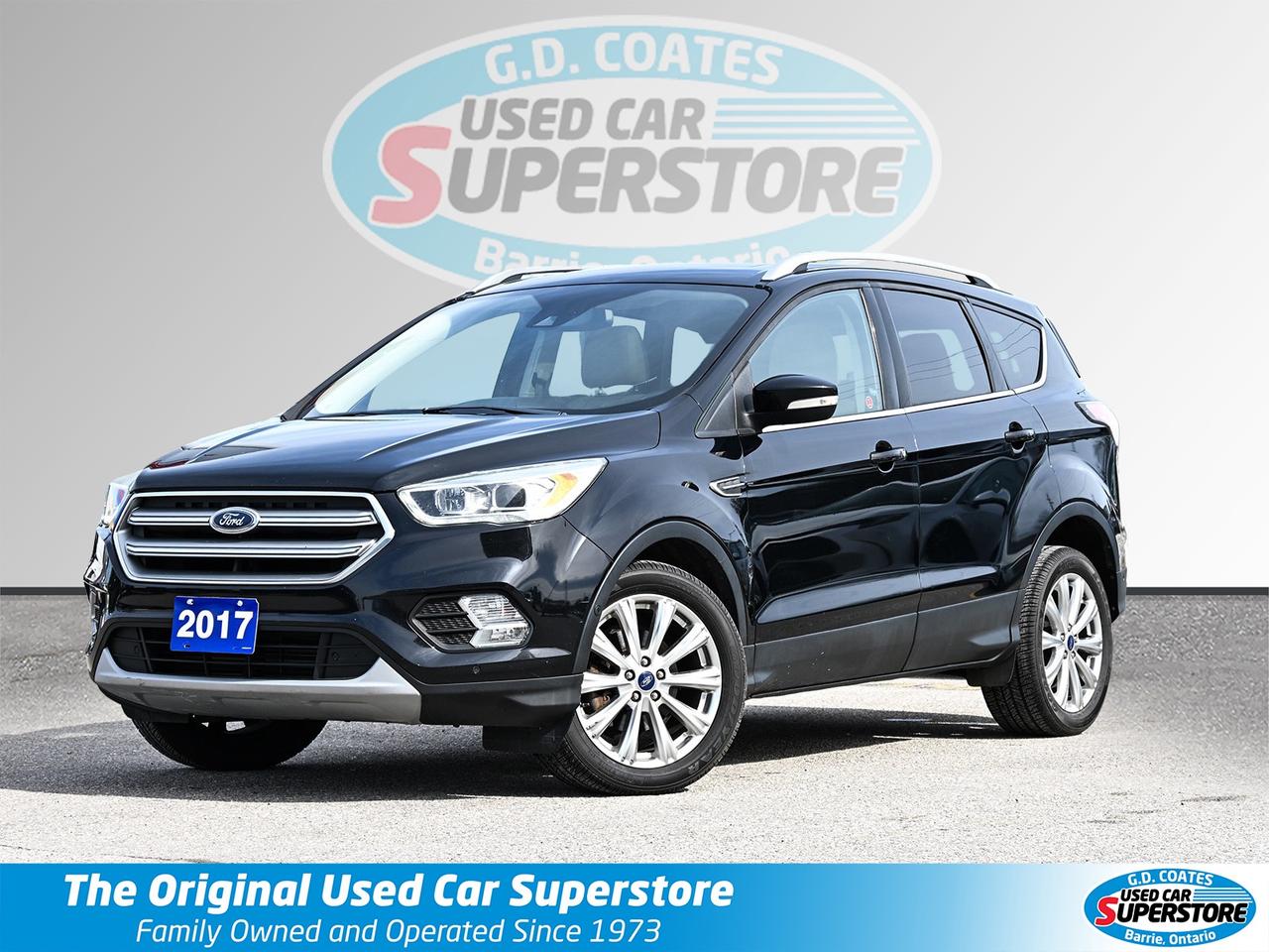 2017 Ford Escape Titanium 4x4 ~Nav ~Cam ~Heated Leather ~Moonroof Photo