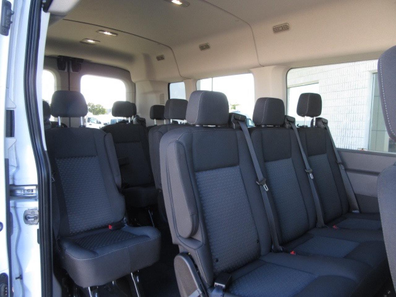 2022 Ford Transit Cargo Van T-350 GAS XLT MEDIUM ROOF 15 PASS VAN Photo2