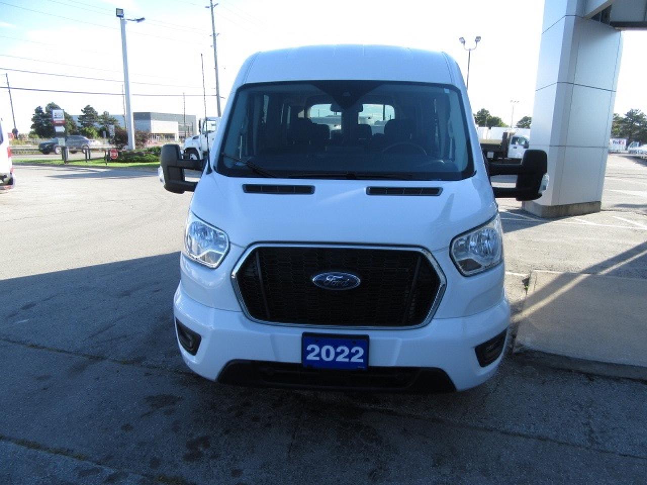 2022 Ford Transit Cargo Van T-350 GAS XLT MEDIUM ROOF 15 PASS VAN Photo