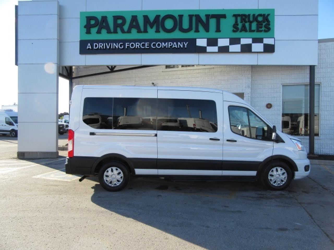 2022 Ford Transit Cargo Van T-350 GAS XLT MEDIUM ROOF 15 PASS VAN Photo