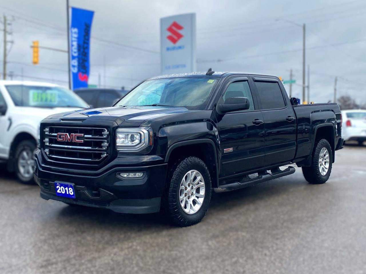 Used 2018 GMC Sierra 1500 All Terrain Crew Cab 4x4 ~Sunroof ~Bluetooth ~Cam for sale in Barrie, ON