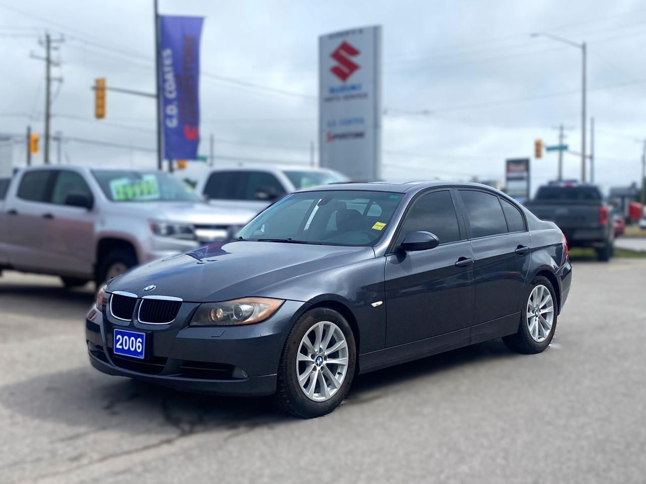 Used 2006 BMW 3 Series AWD ~Leather ~Moonroof ~Alloys ~A/C for sale in Barrie, ON