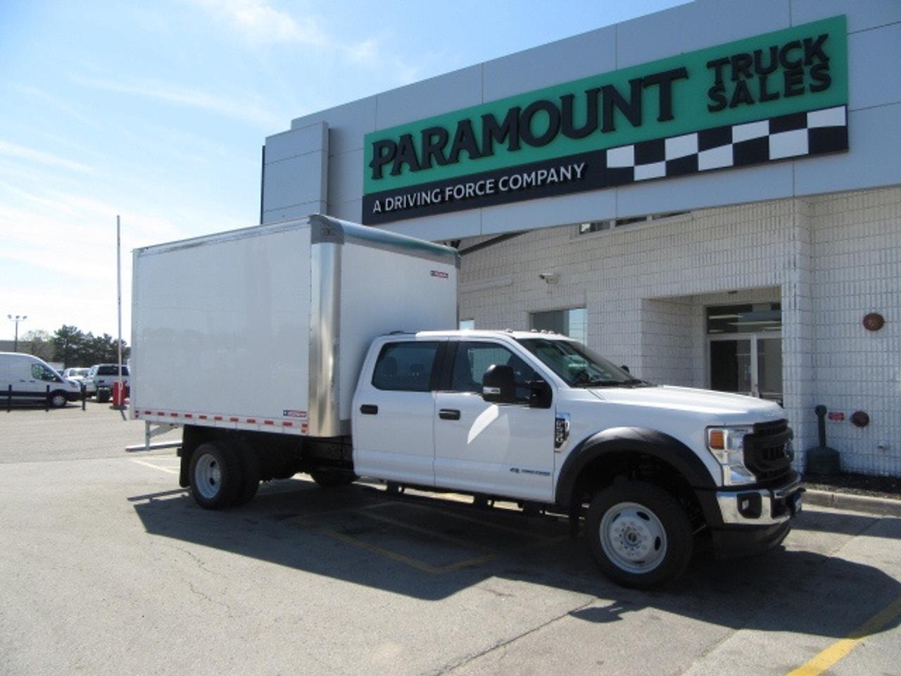 2021 Ford F-550 CREW CAB 4X4 DIESEL NEW 12FT BOX Photo
