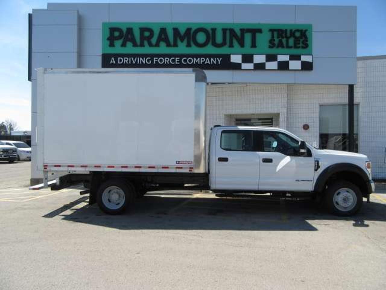 2021 Ford F-550 CREW CAB 4X4 DIESEL NEW 12FT BOX Photo1