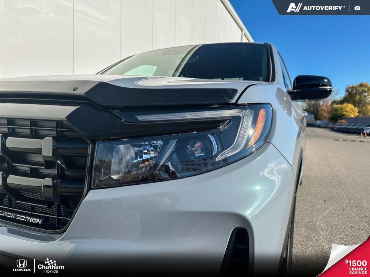 2025 Honda Ridgeline Black Edition AWD One Owner! No Accidents! Low kms Photo