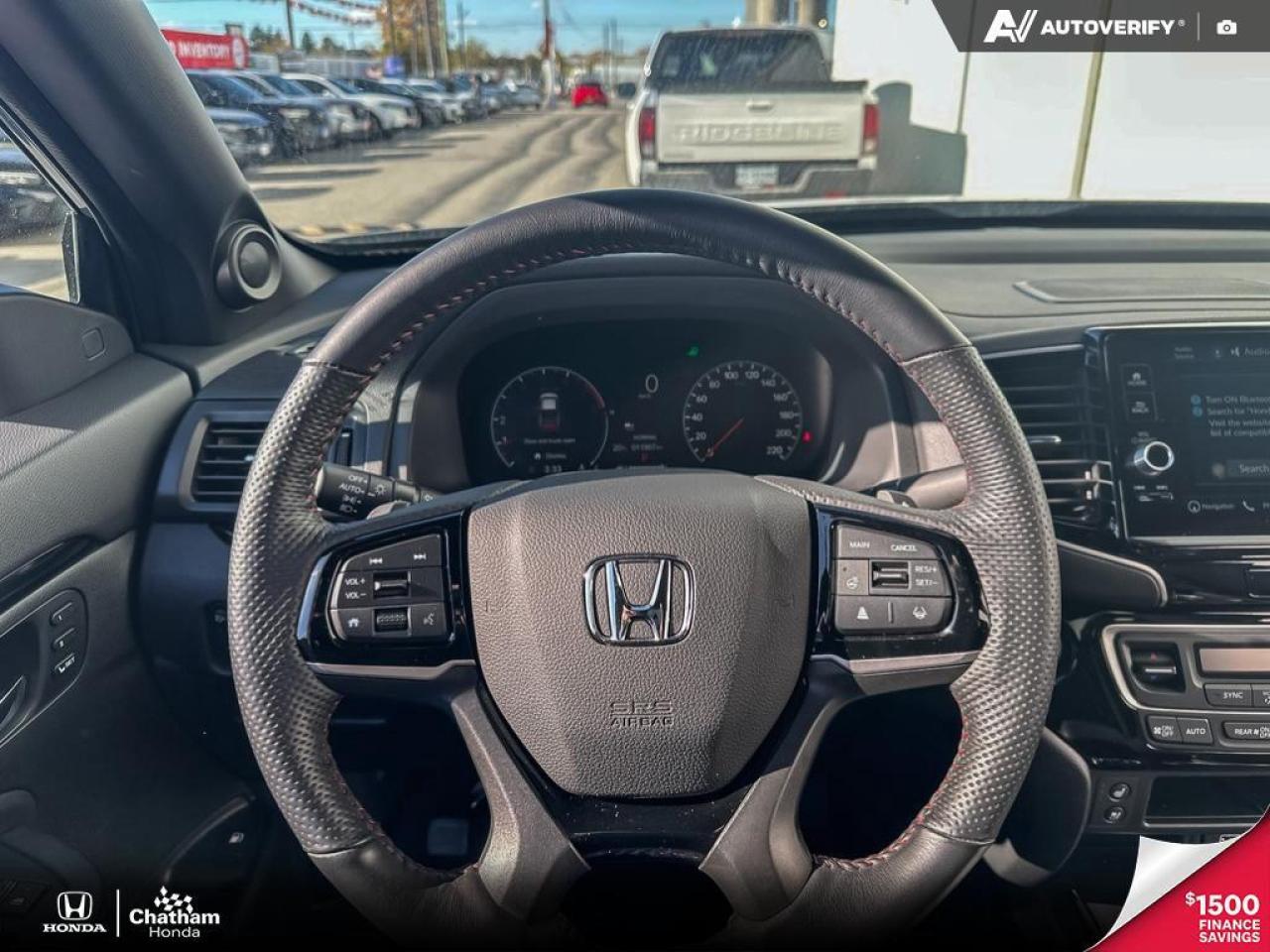 2025 Honda Ridgeline Black Edition AWD One Owner! No Accidents! Low kms Photo