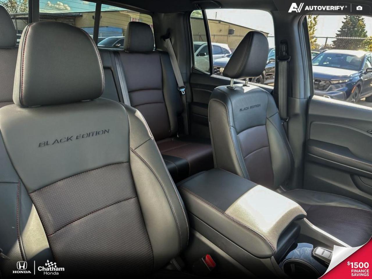 2025 Honda Ridgeline Black Edition AWD One Owner! No Accidents! Low kms Photo