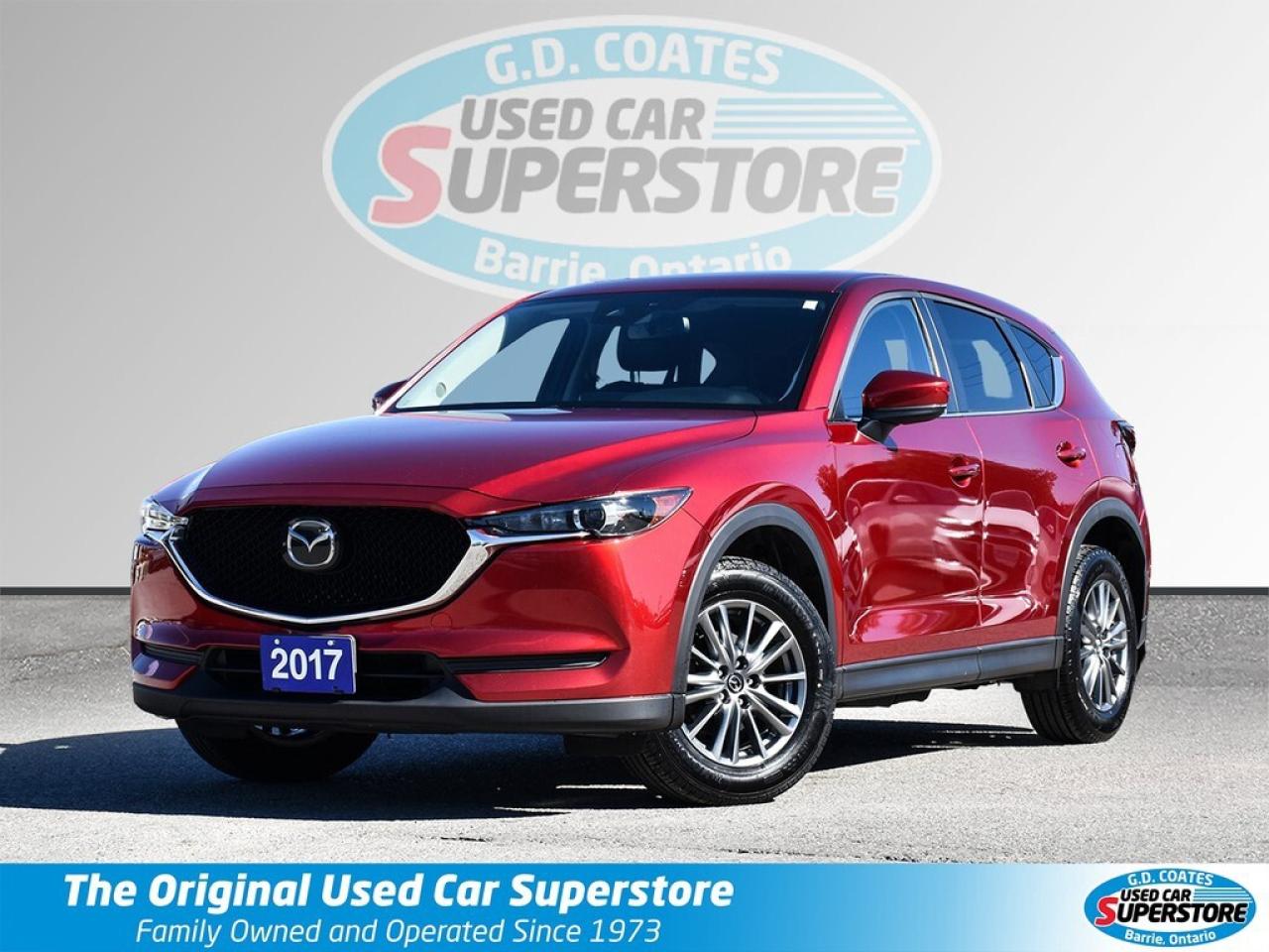 Used 2017 Mazda CX-5 GS AWD ~Nav ~Leather ~Moonroof ~Bluetooth ~Camera for sale in Barrie, ON