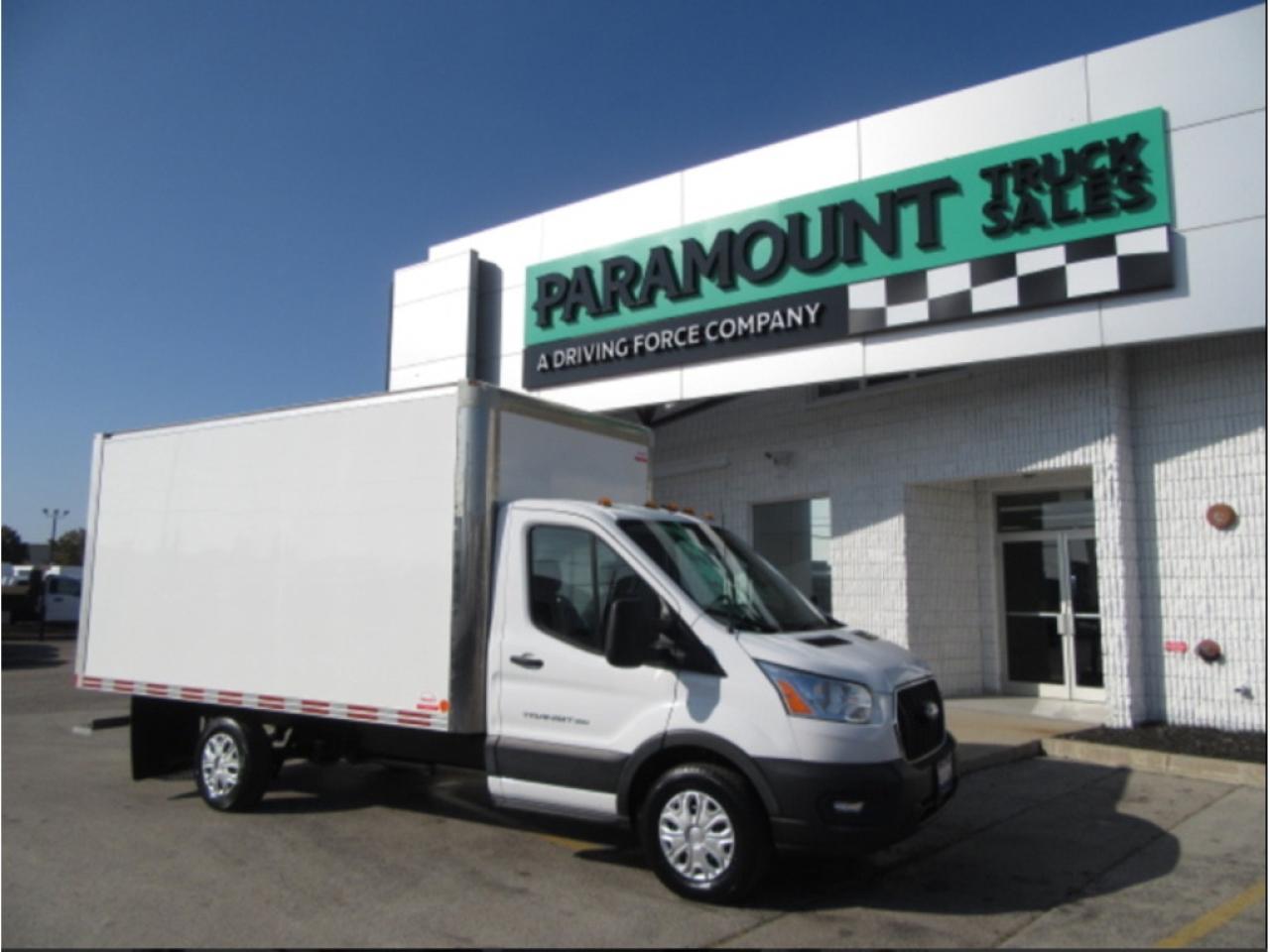 2024 Ford Transit Cargo Van GAS WITH 14 FT CUBE WITH ALUMINUM BOX Photo