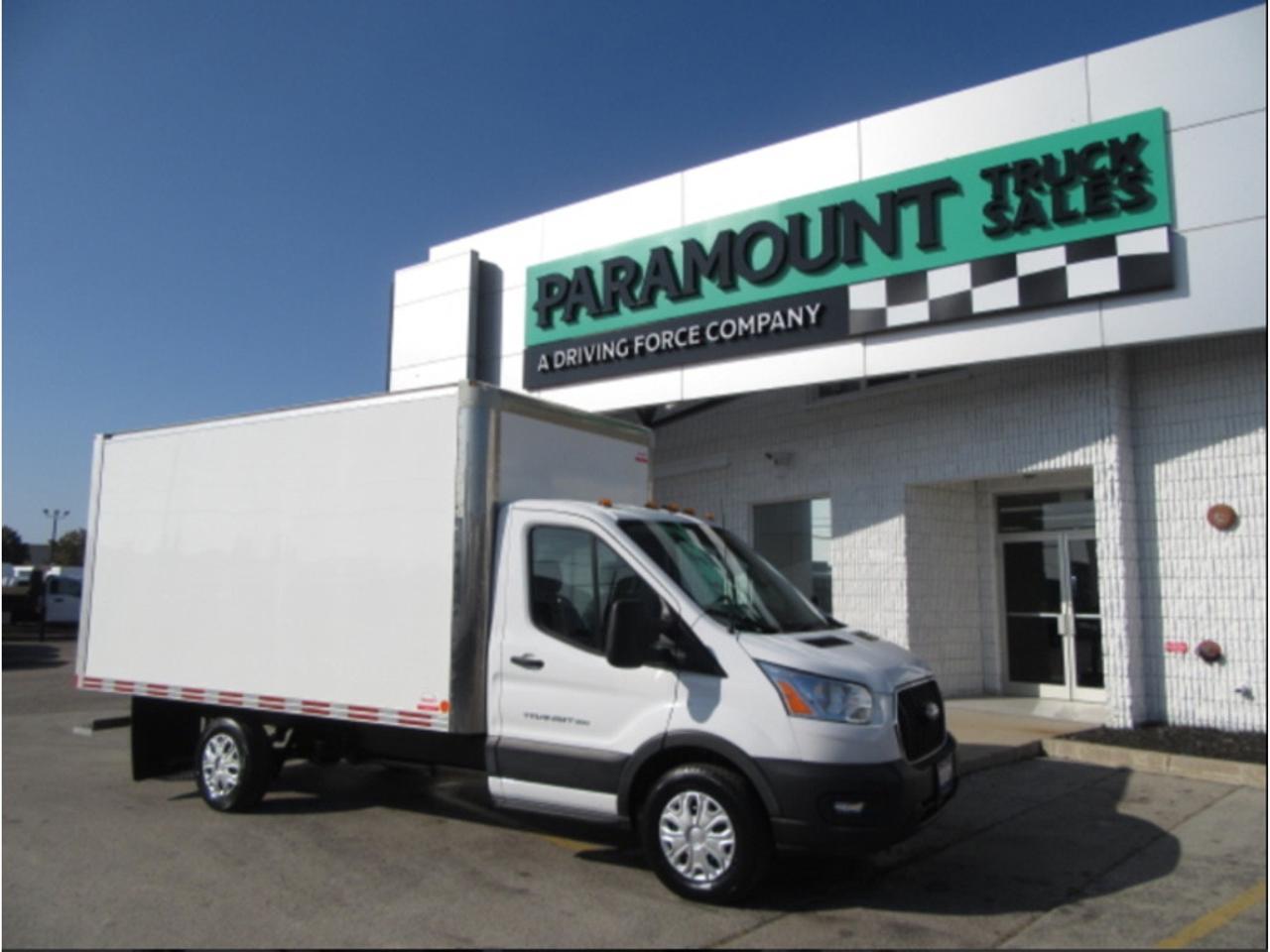 2024 Ford Transit Cargo Van GAS WITH 14 FT CUBE WITH ALUMINUM BOX Photo0
