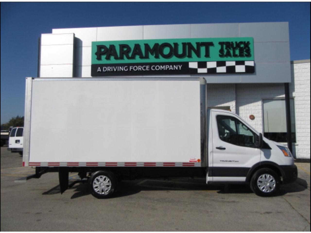 2024 Ford Transit Cargo Van GAS WITH 14 FT CUBE WITH ALUMINUM BOX Photo