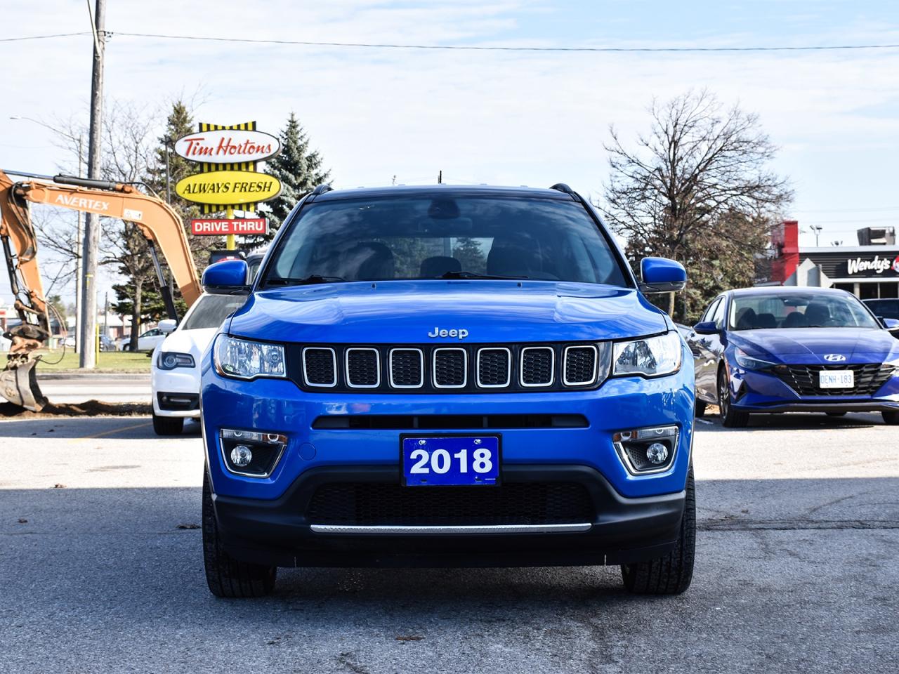 2018 Jeep Compass Limited 4x4 ~Nav ~Heated Leather ~Bluetooth ~Cam Photo2