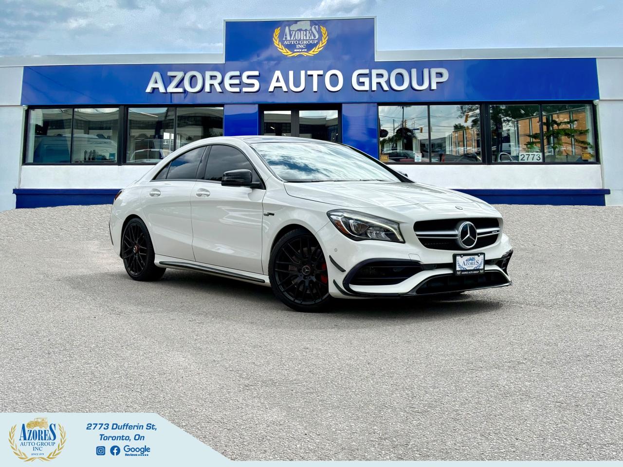 2017 Mercedes-Benz CLA 45 AMG  4MATIC Clean Carfax FullyLoaded Certified Photo0