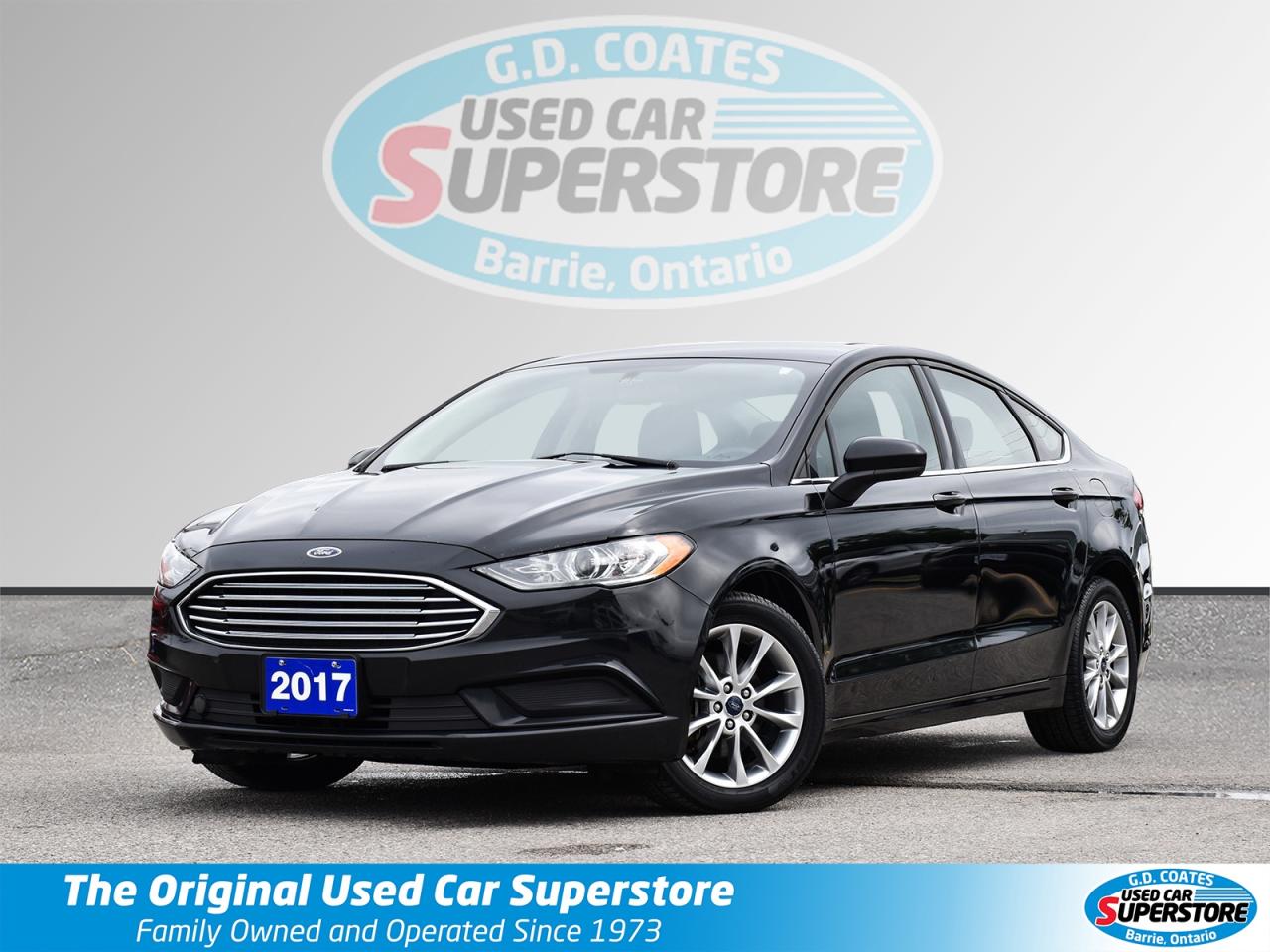 Used 2017 Ford Fusion SE ~Backup Camera ~Bluetooth ~Alloy Wheels ~A/C for sale in Barrie, ON