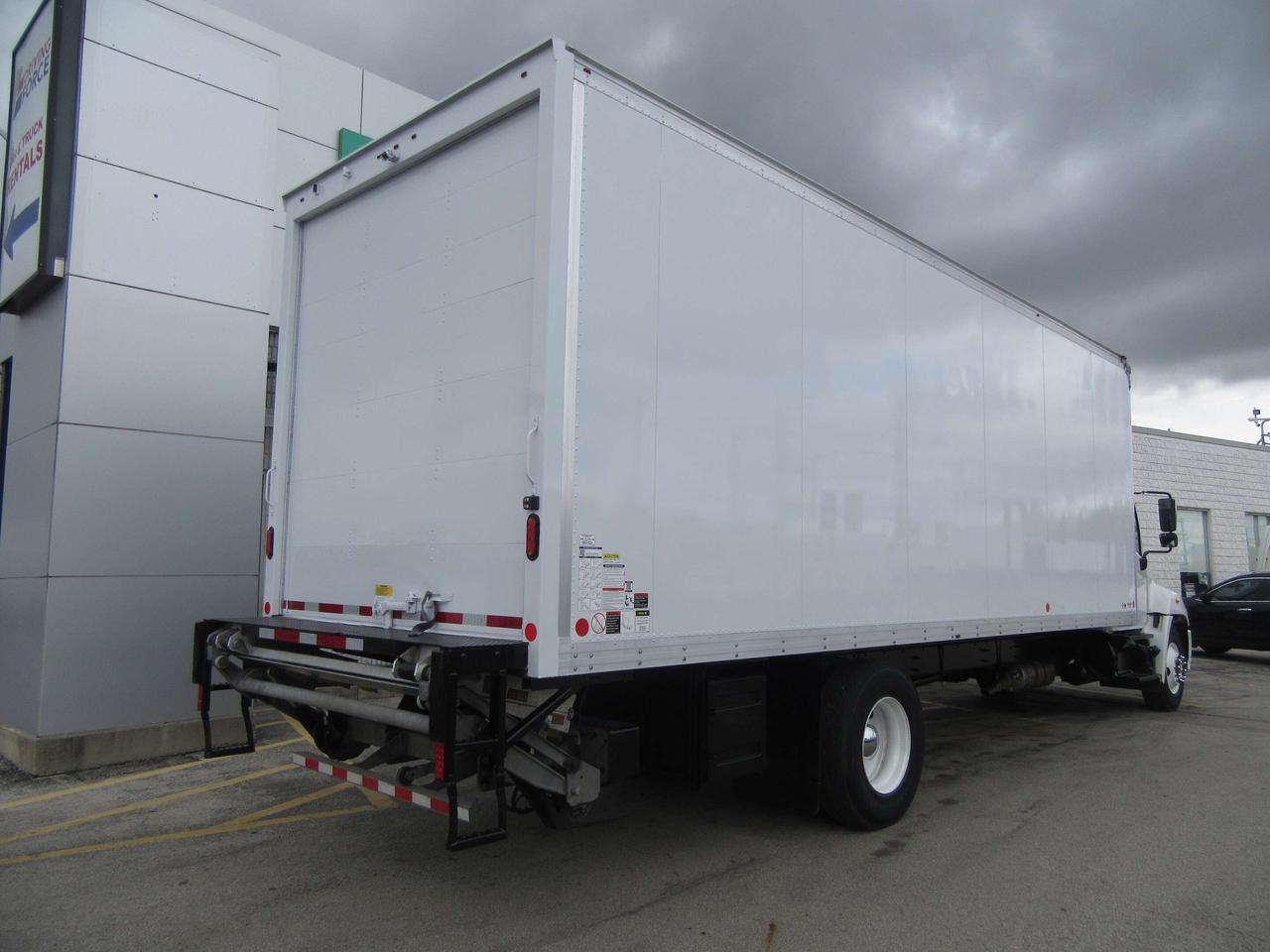 2023 Hino L7 WITH 26FT BOX LARGE ALUMINUM POWER LIFTGATE & RAMP Photo