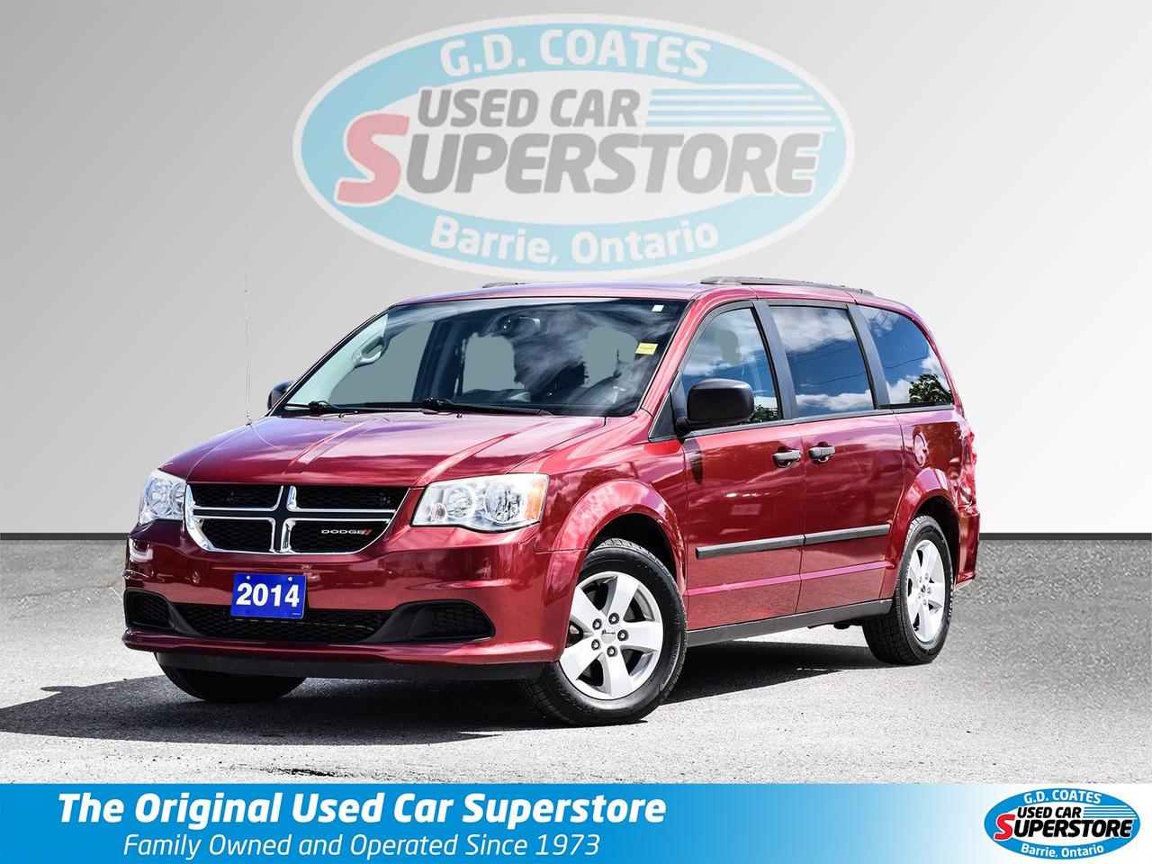 2014 Dodge Grand Caravan SE ~Heated Ext Mirrors ~Alloys ~Stow 'N Go ~A/C Photo0