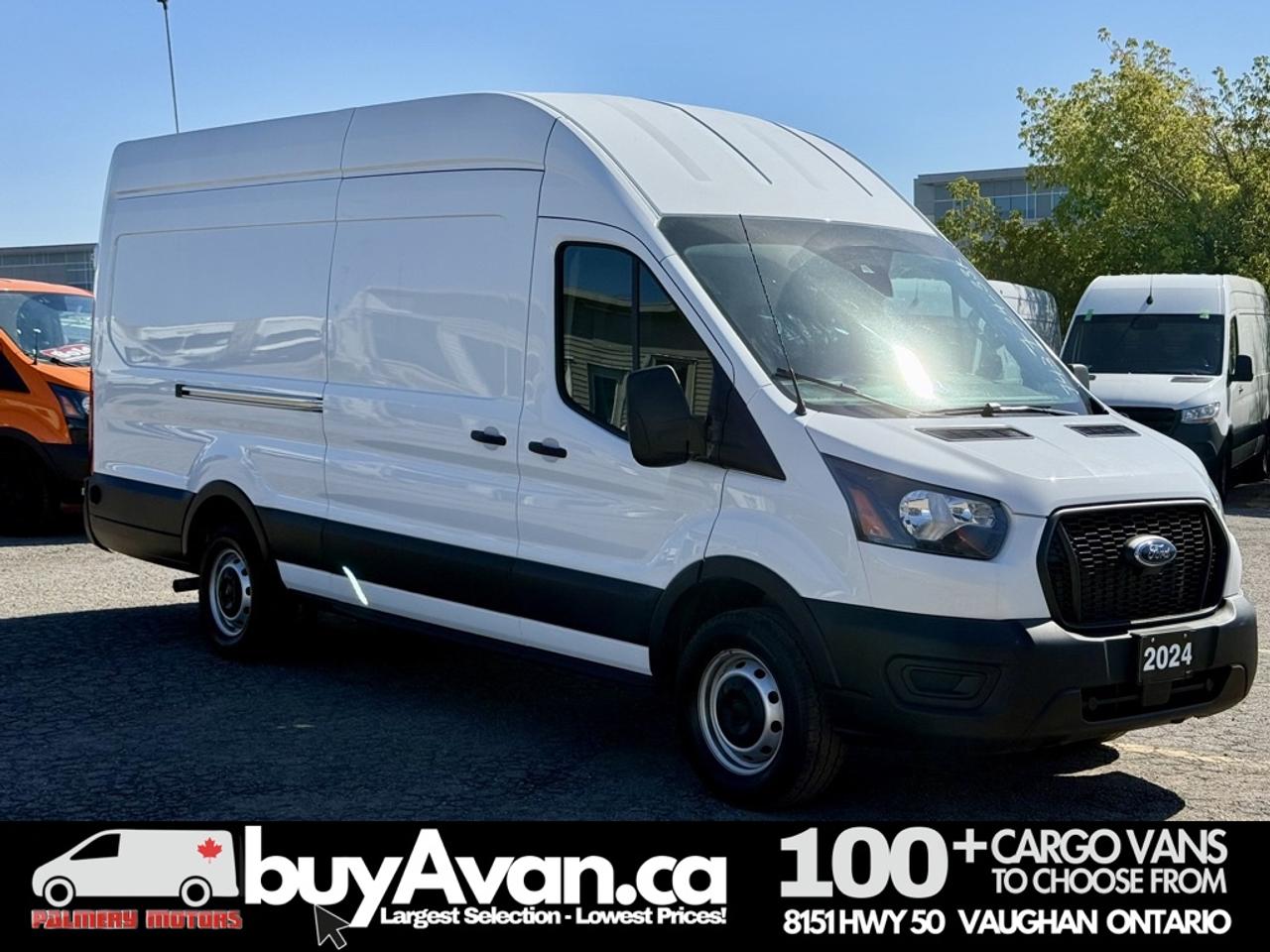 2024 Ford Transit Cargo Van 148” EXT HIGH ROOF   LOW KMS   PRICED TO SELL Photo