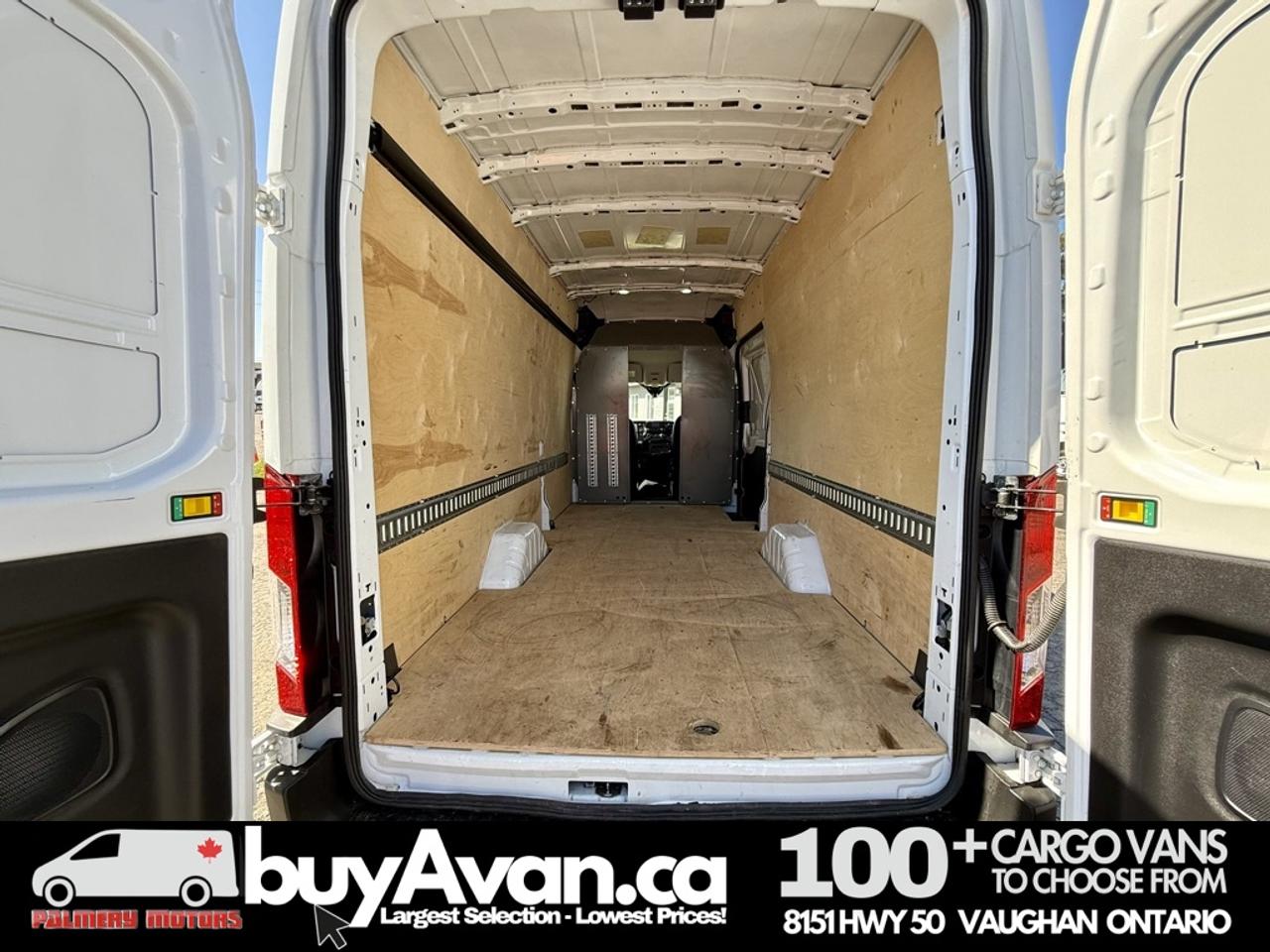 2024 Ford Transit Cargo Van 148” EXT HIGH ROOF   LOW KMS   PRICED TO SELL Photo