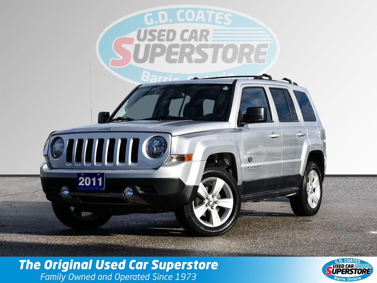 Used 2011 Jeep Patriot 70th Anniversary 4x4 ~Nav ~Heated Leather ~Sunroof for sale in Barrie, ON