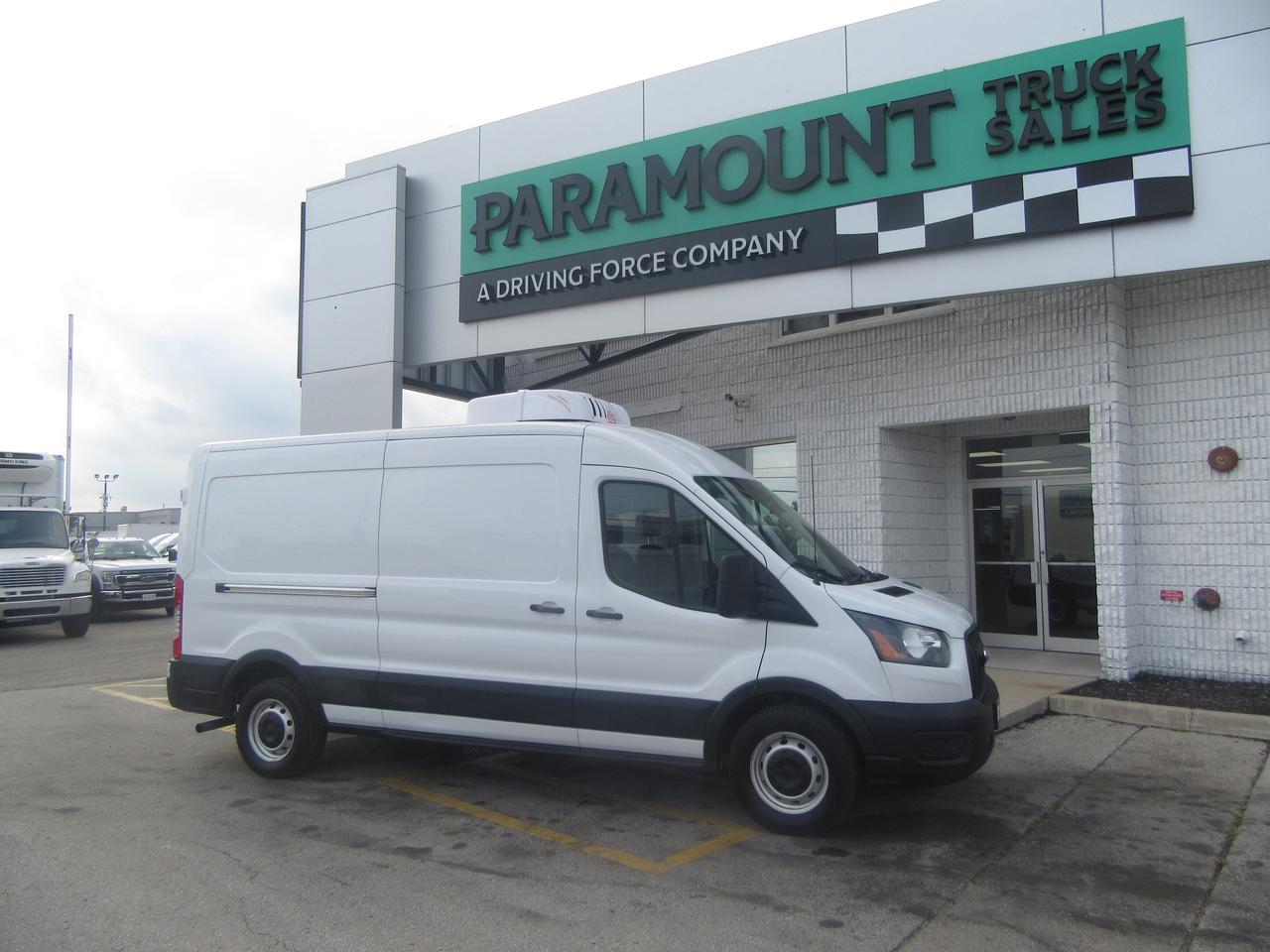 2021 Ford Transit T-350 MID ROOF EXT CARGO VAN REEFER WITH STANDBY Photo0