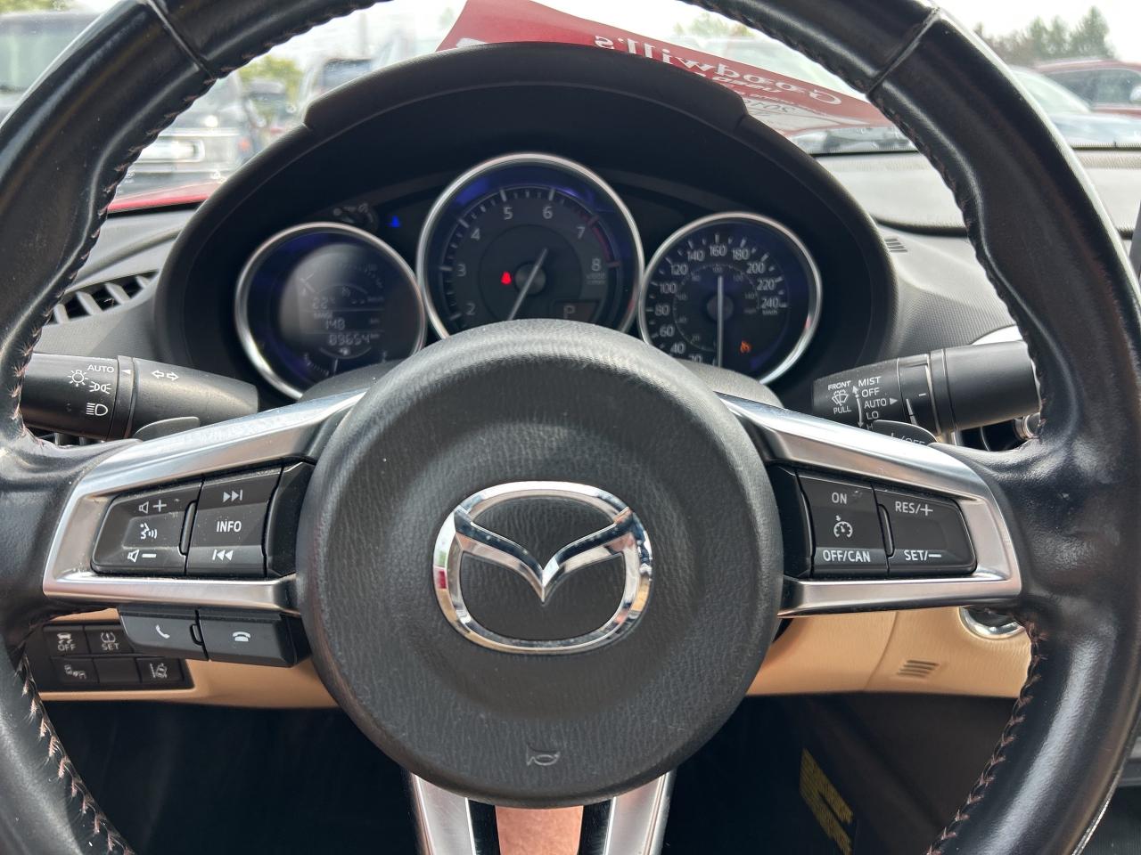 2016 Mazda MX-5 GT, AUTO, CLEAN CARFAX, LEATHER, CONVERTIBLE! Photo