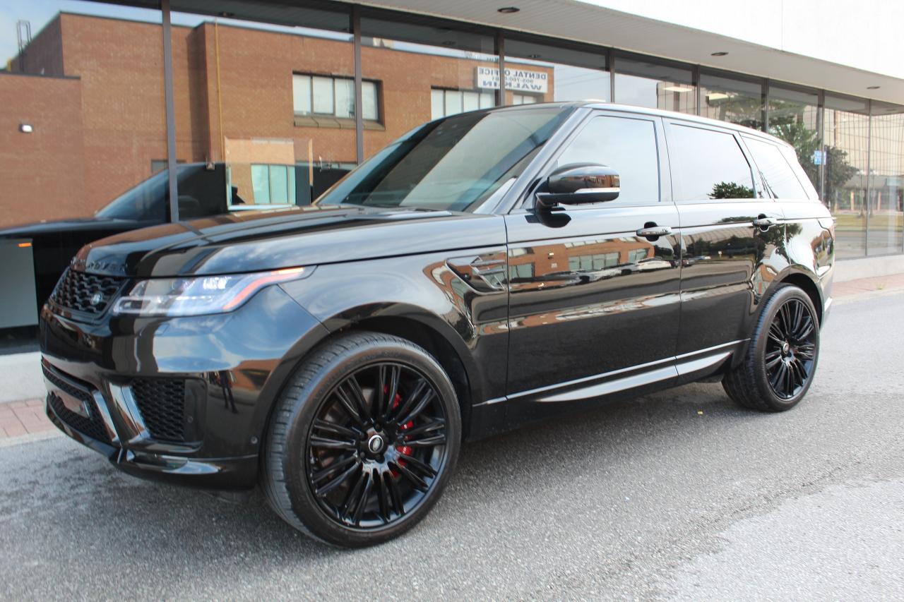 2019 Land Rover Range Rover Sport AUTOBIOGRAPHY" - "V8" - "BLACK ON RED Photo