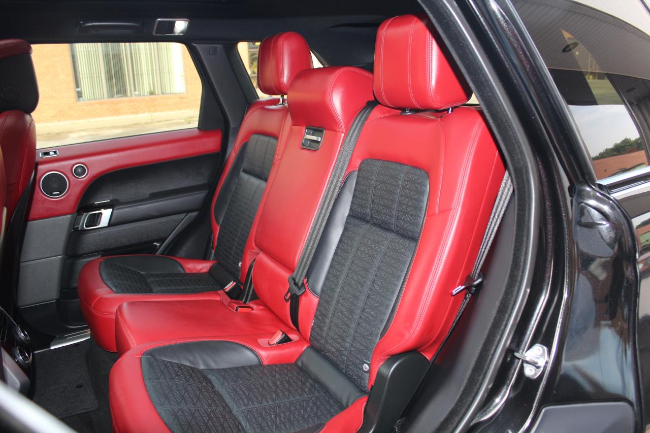 2019 Land Rover Range Rover Sport AUTOBIOGRAPHY" - "V8" - "BLACK ON RED Photo