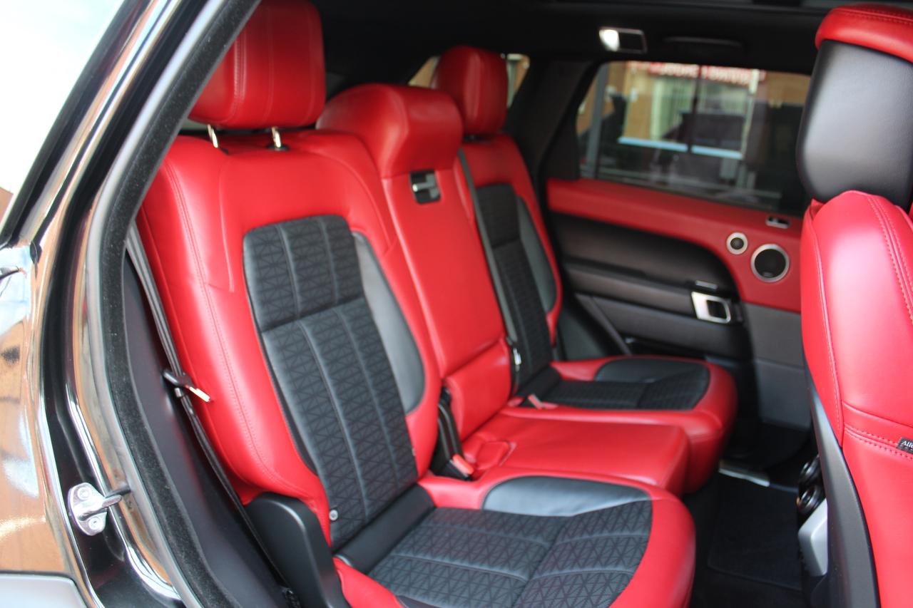 2019 Land Rover Range Rover Sport AUTOBIOGRAPHY" - "V8" - "BLACK ON RED Photo