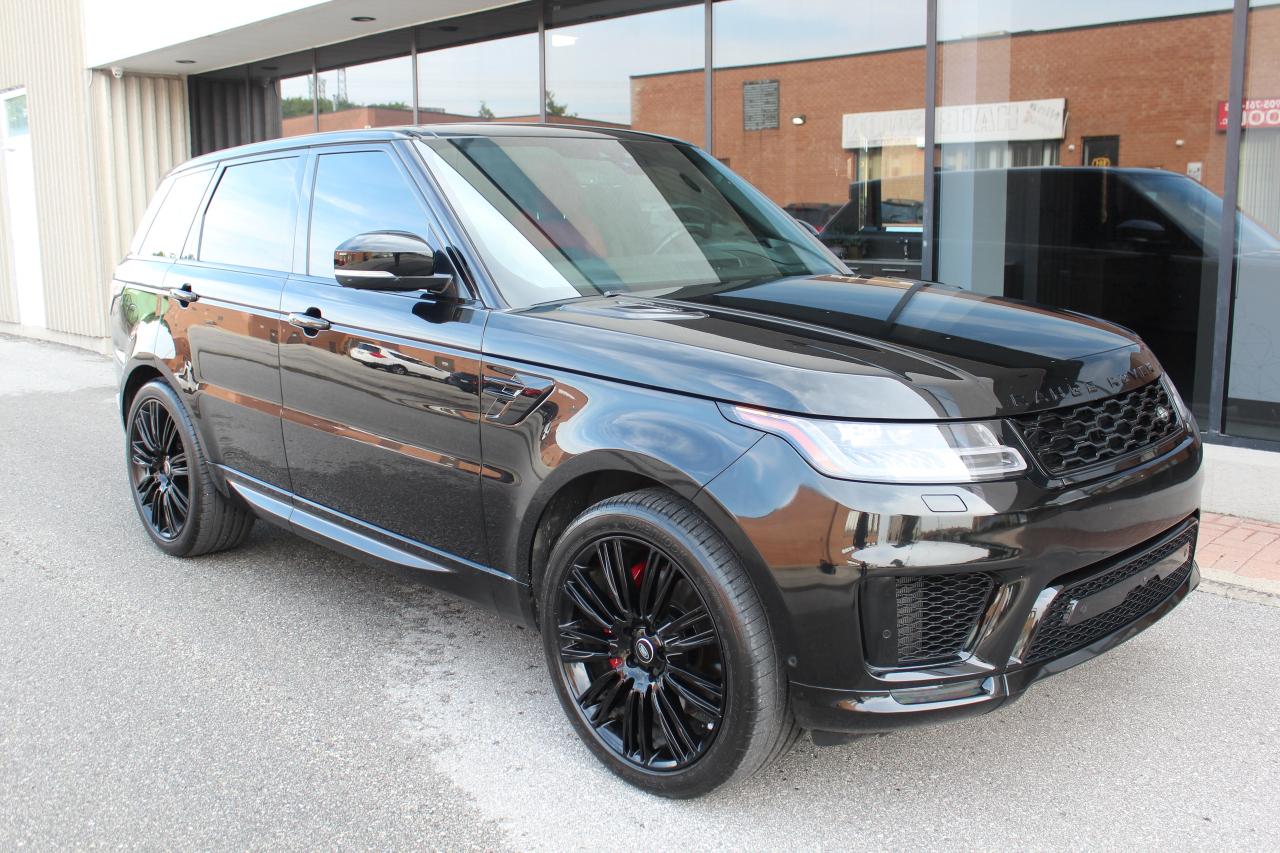 2019 Land Rover Range Rover Sport AUTOBIOGRAPHY" - "V8" - "BLACK ON RED Photo