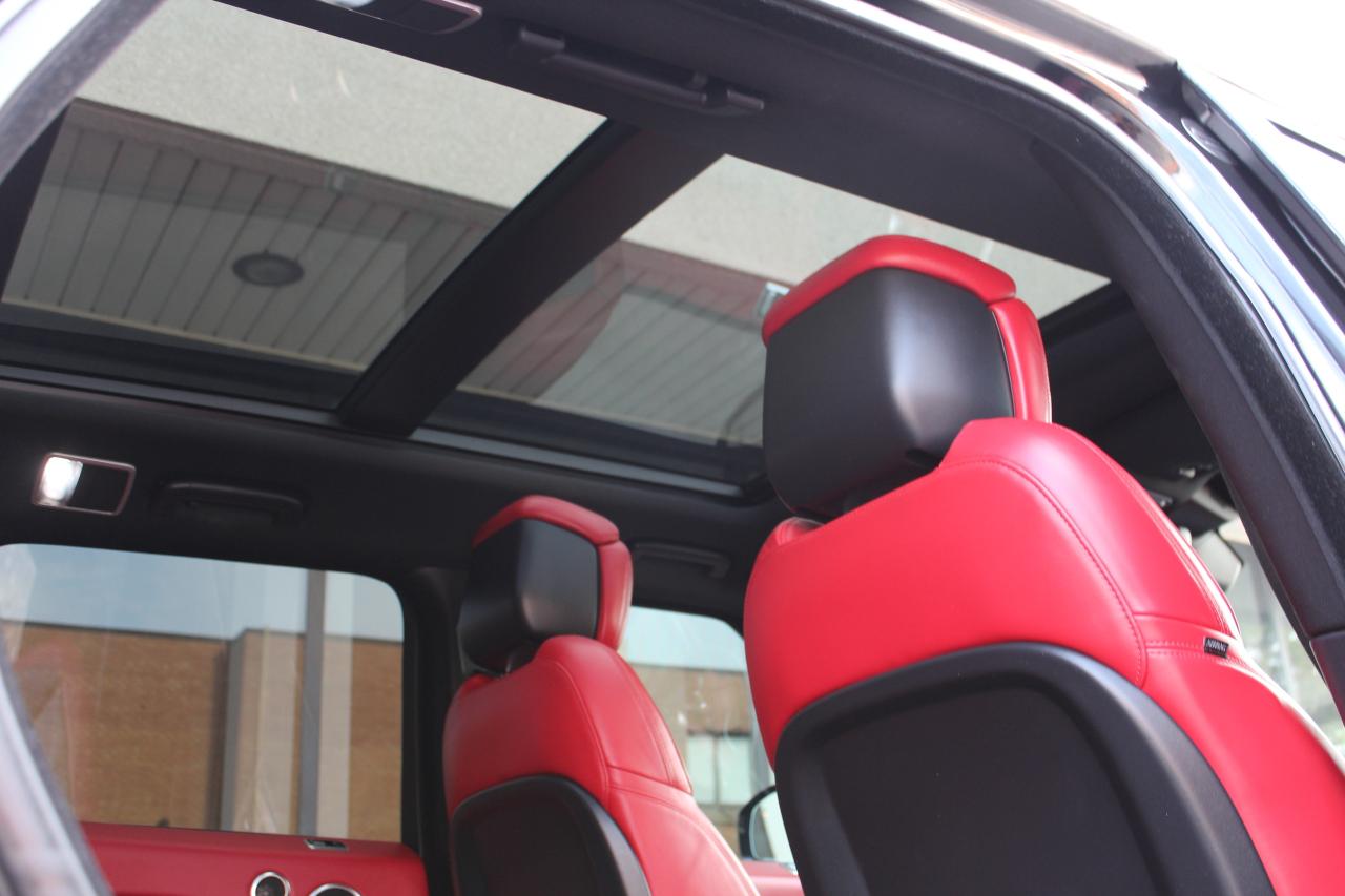 2019 Land Rover Range Rover Sport AUTOBIOGRAPHY" - "V8" - "BLACK ON RED Photo