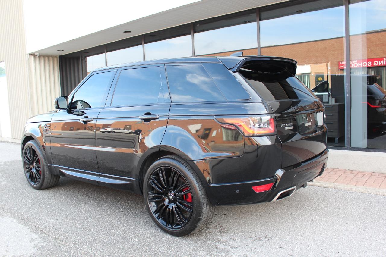2019 Land Rover Range Rover Sport AUTOBIOGRAPHY" - "V8" - "BLACK ON RED Photo
