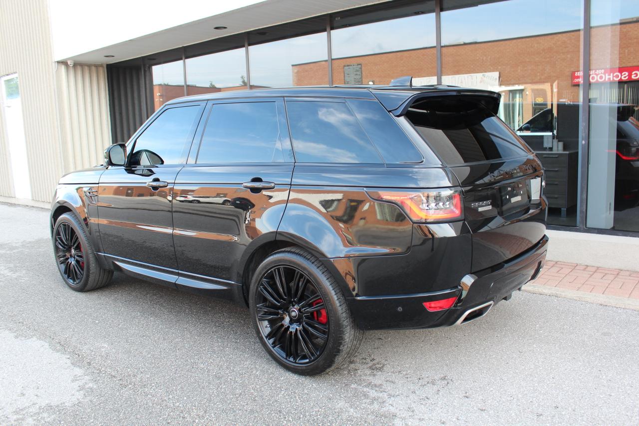 2019 Land Rover Range Rover Sport AUTOBIOGRAPHY" - "V8" - "BLACK ON RED Photo