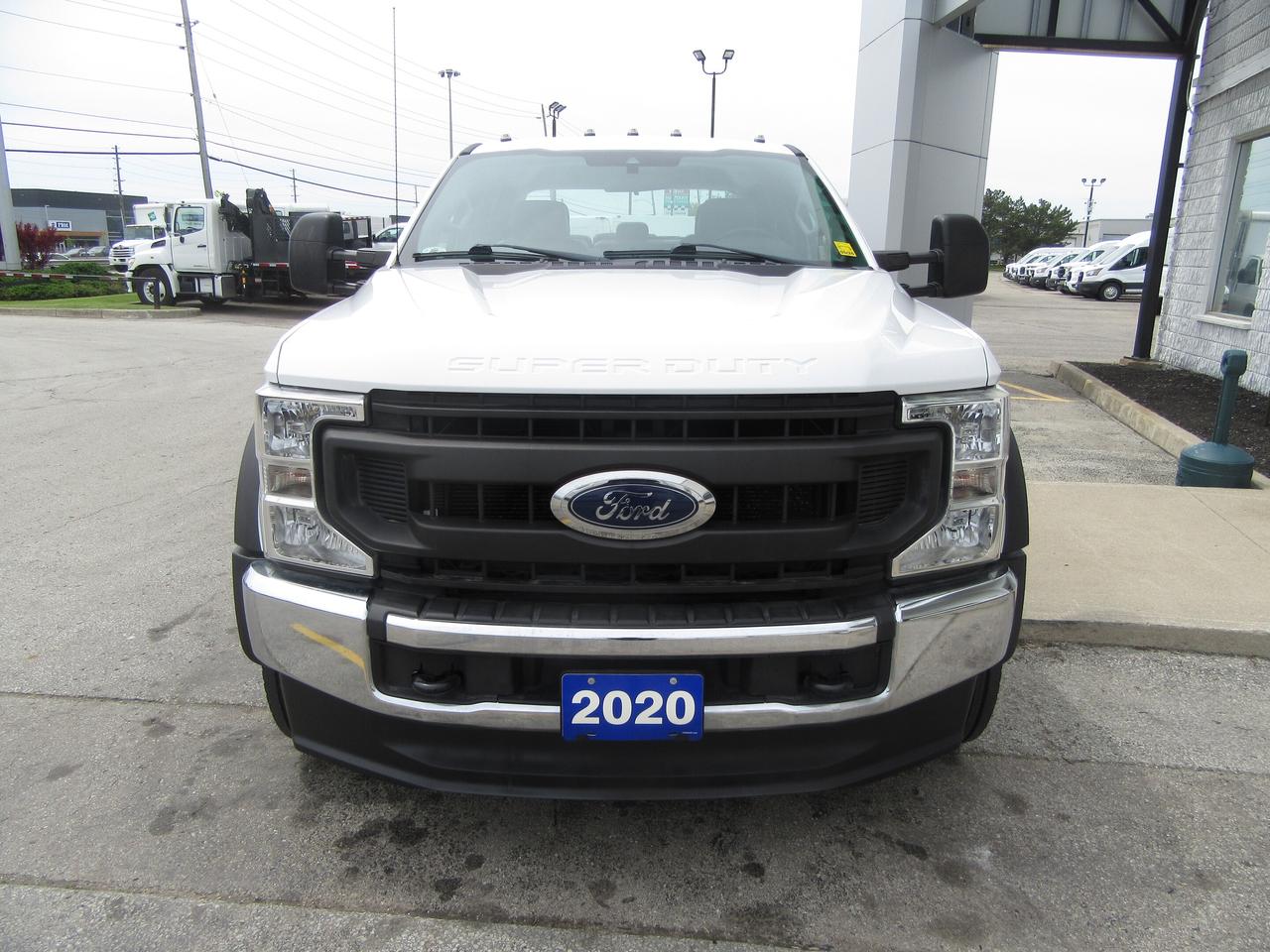 2020 Ford Super Duty F-550 DIESEL 4X4 CREW WITH NEW KNAPHEIDE SERVICE BODY Photo