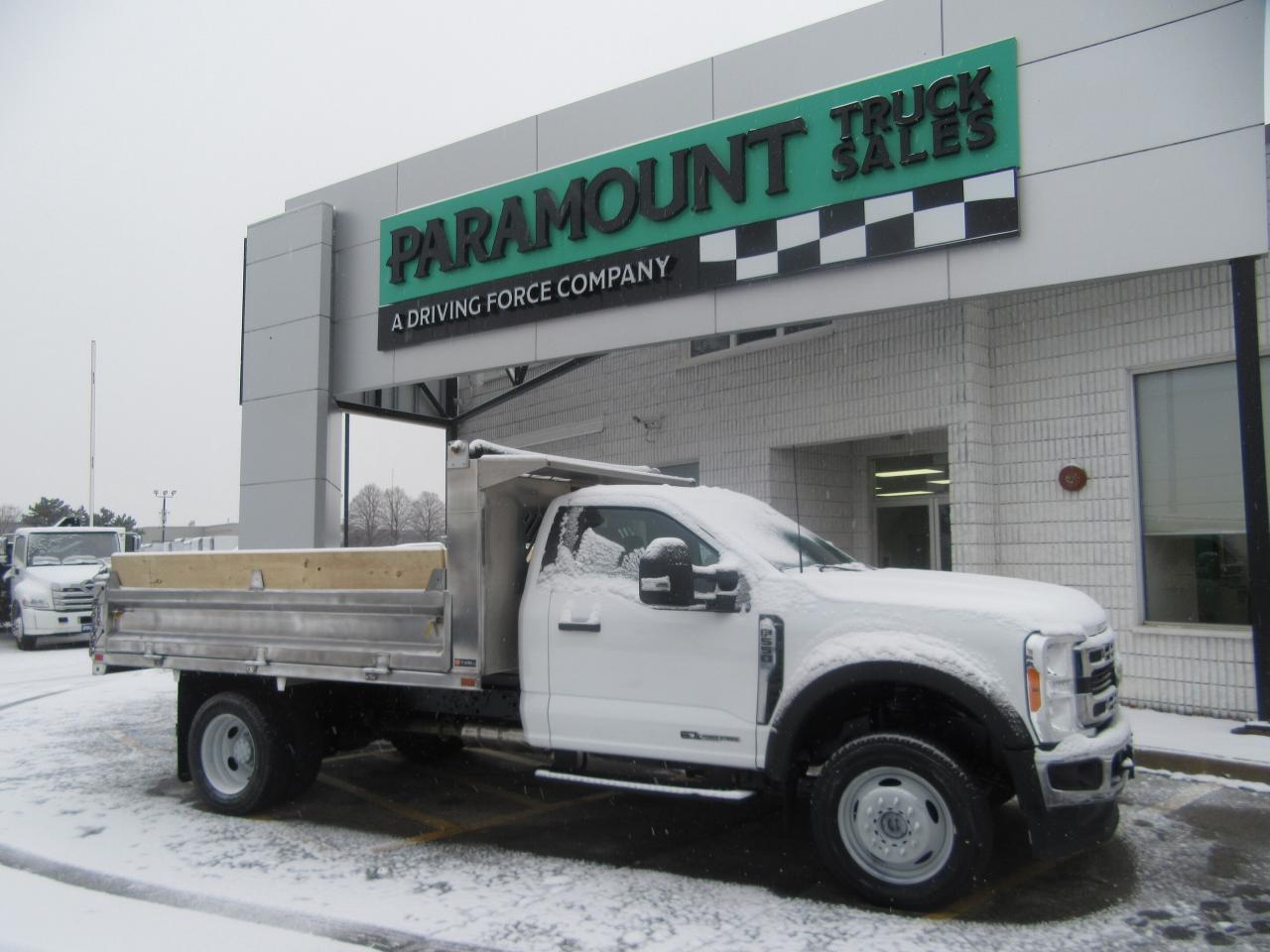 2023 Ford F-550 4X4 DIESEL 12 FT ALUMINUM DUMP BOX Photo0