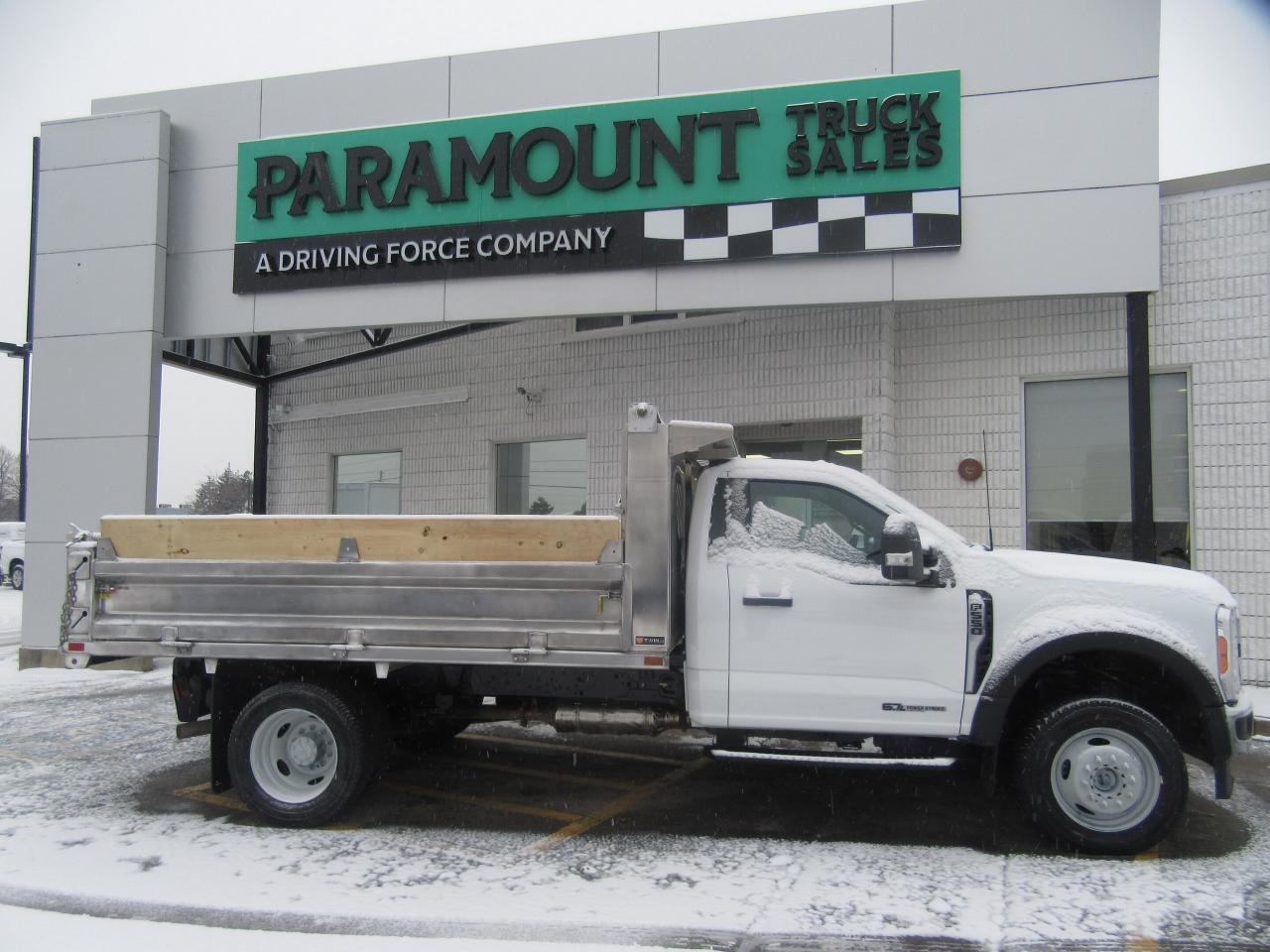 2023 Ford F-550 4X4 DIESEL 12 FT ALUMINUM DUMP BOX Photo