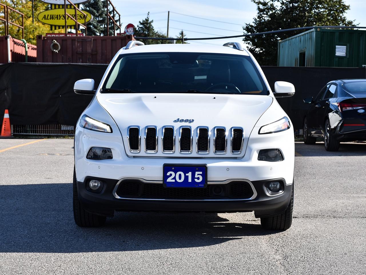 2015 Jeep Cherokee Limited 4x4 ~Nav ~Cam ~Heated Leather ~Bluetooth Photo2