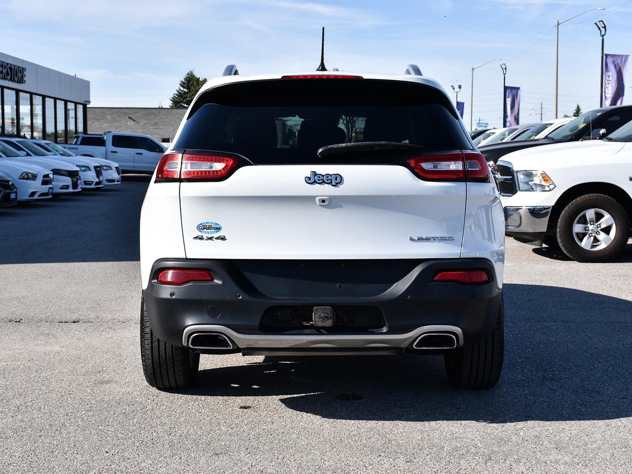 2015 Jeep Cherokee Limited 4x4 ~Nav ~Cam ~Heated Leather ~Bluetooth Photo