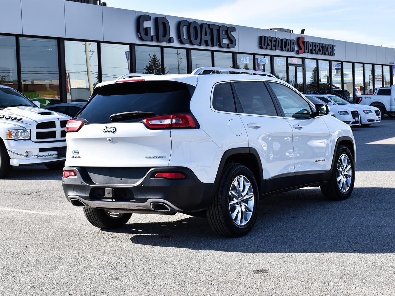 2015 Jeep Cherokee Limited 4x4 ~Nav ~Cam ~Heated Leather ~Bluetooth Photo