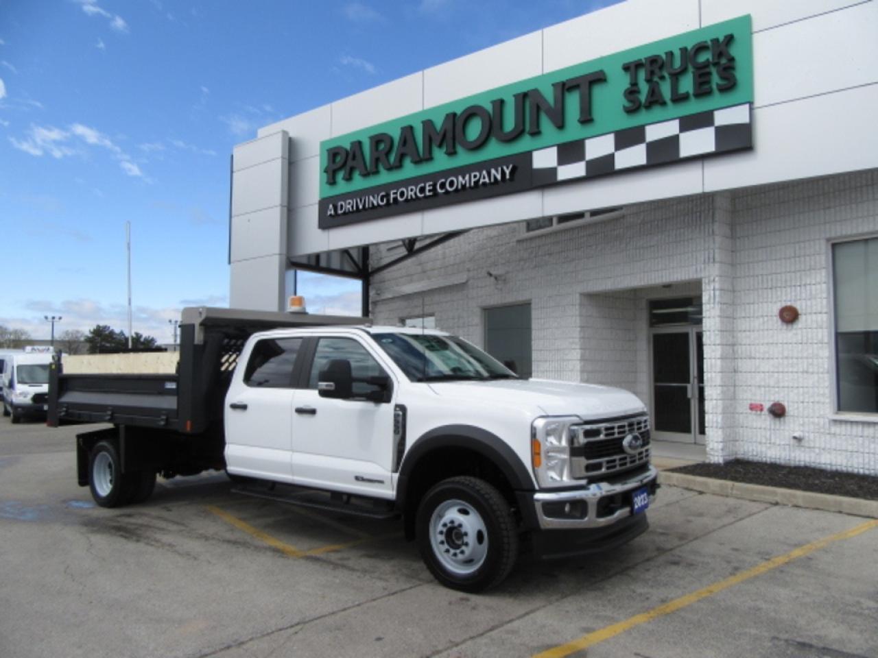 2023 Ford Super Duty F-550 DIESEL 4X4 CREW CAB 12FT STEEL DUMP BOX Photo