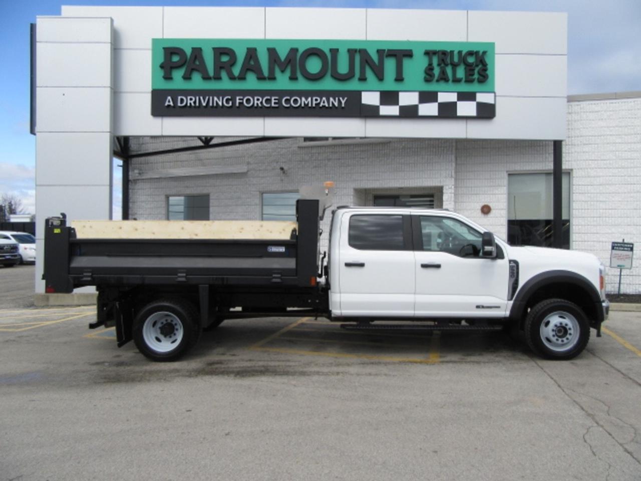 2023 Ford Super Duty F-550 DIESEL 4X4 CREW CAB 12FT STEEL DUMP BOX Photo