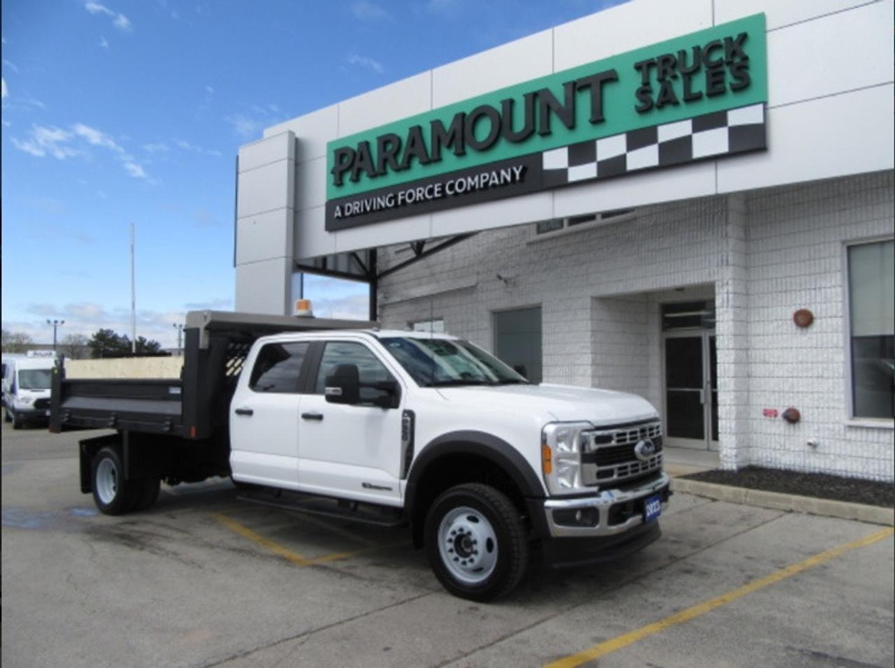 2023 Ford Super Duty F-550 DIESEL 4X4 CREW CAB 12FT STEEL DUMP BOX Photo