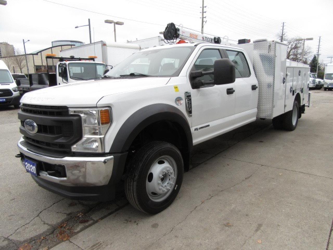 2020 Ford F-550 DIESEL 4X4 CREW NEW SERVICE/BODY & CRANE Photo