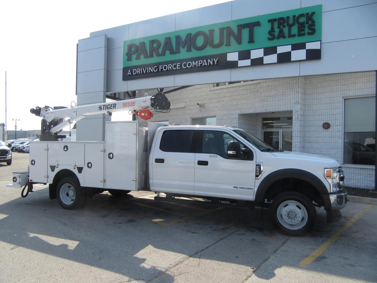 2020 Ford F-550 DIESEL 4X4 CREW NEW SERVICE/BODY & CRANE Photo0